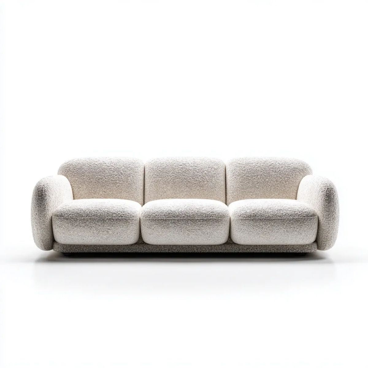 Sofa, 3-osobowa fotelik w poliestrowej klamrze 230 x 95 x 75 cm