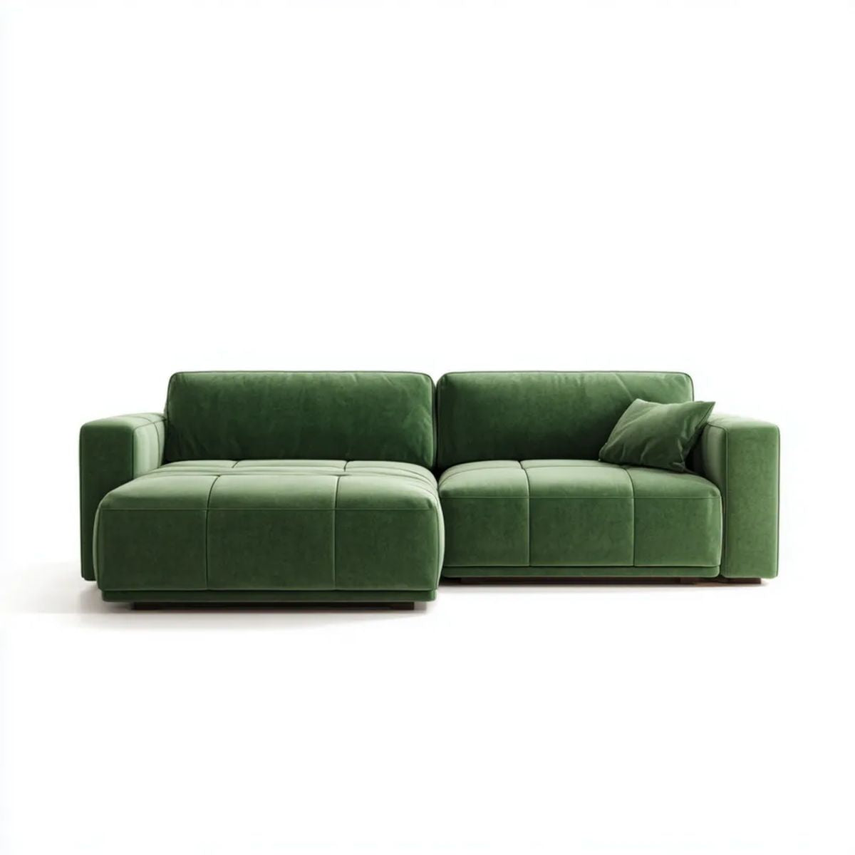Sofa, 4 wilkołaki zielone wilkołak sofa z lewym rogu 280 x 160 x 85 cm